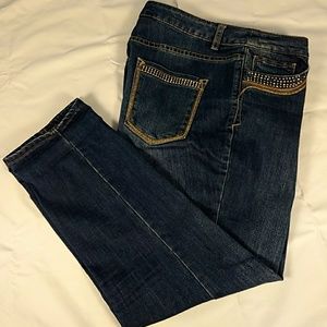 Stretch material jeans